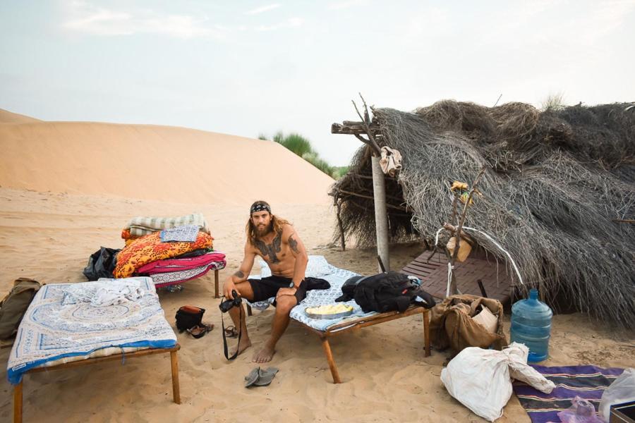 فندق Golden Rose Heritage Desert Safari Camp جيلسامر المظهر الخارجي الصورة