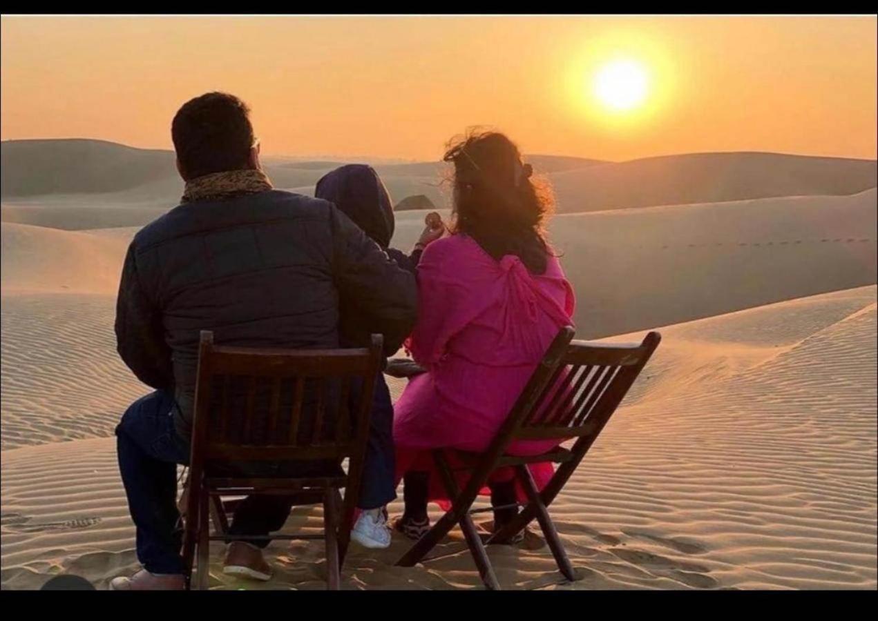 فندق Golden Rose Heritage Desert Safari Camp جيلسامر المظهر الخارجي الصورة