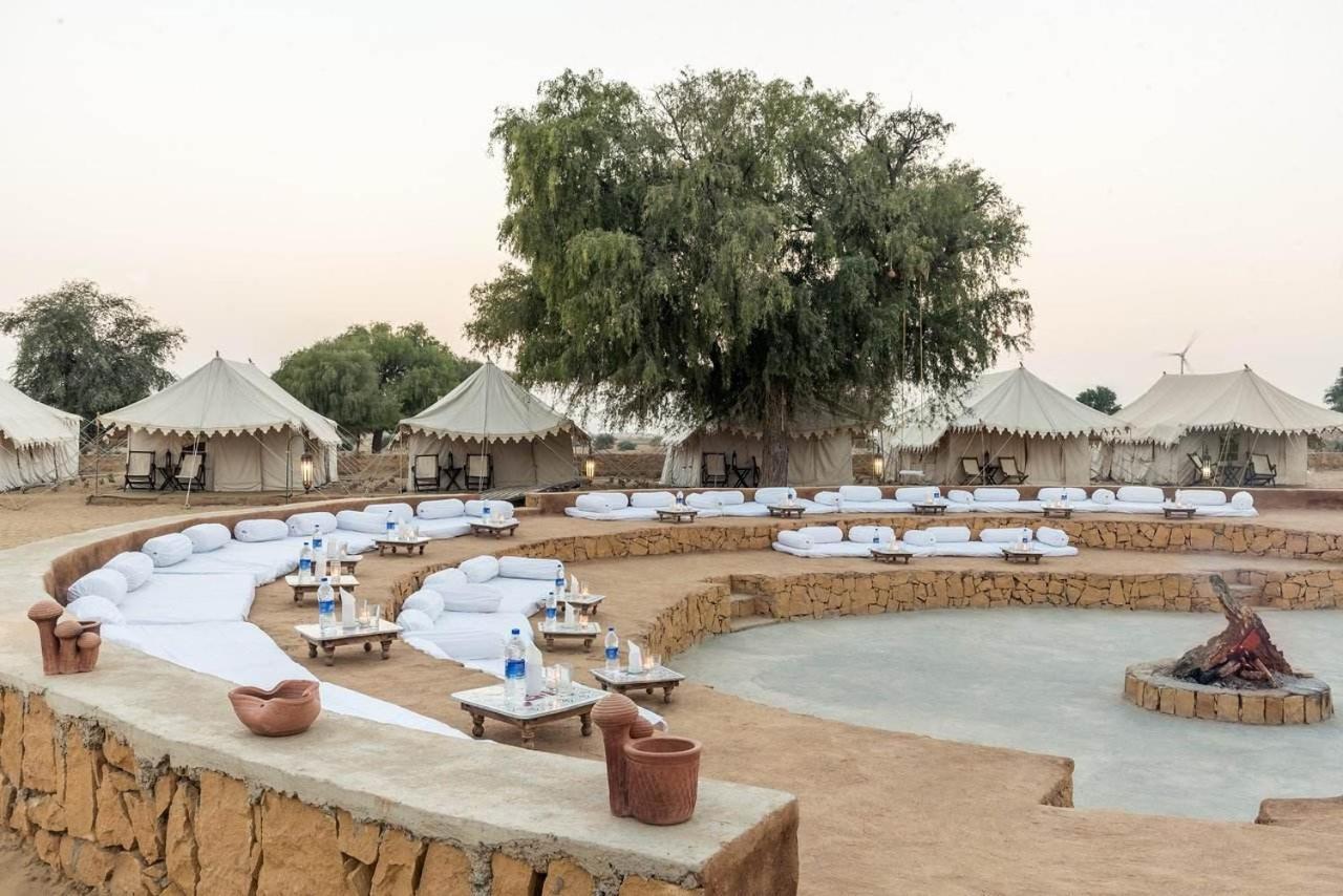 فندق Golden Rose Heritage Desert Safari Camp جيلسامر المظهر الخارجي الصورة