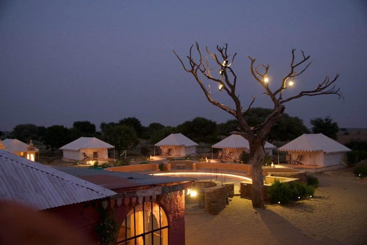 فندق Golden Rose Heritage Desert Safari Camp جيلسامر المظهر الخارجي الصورة