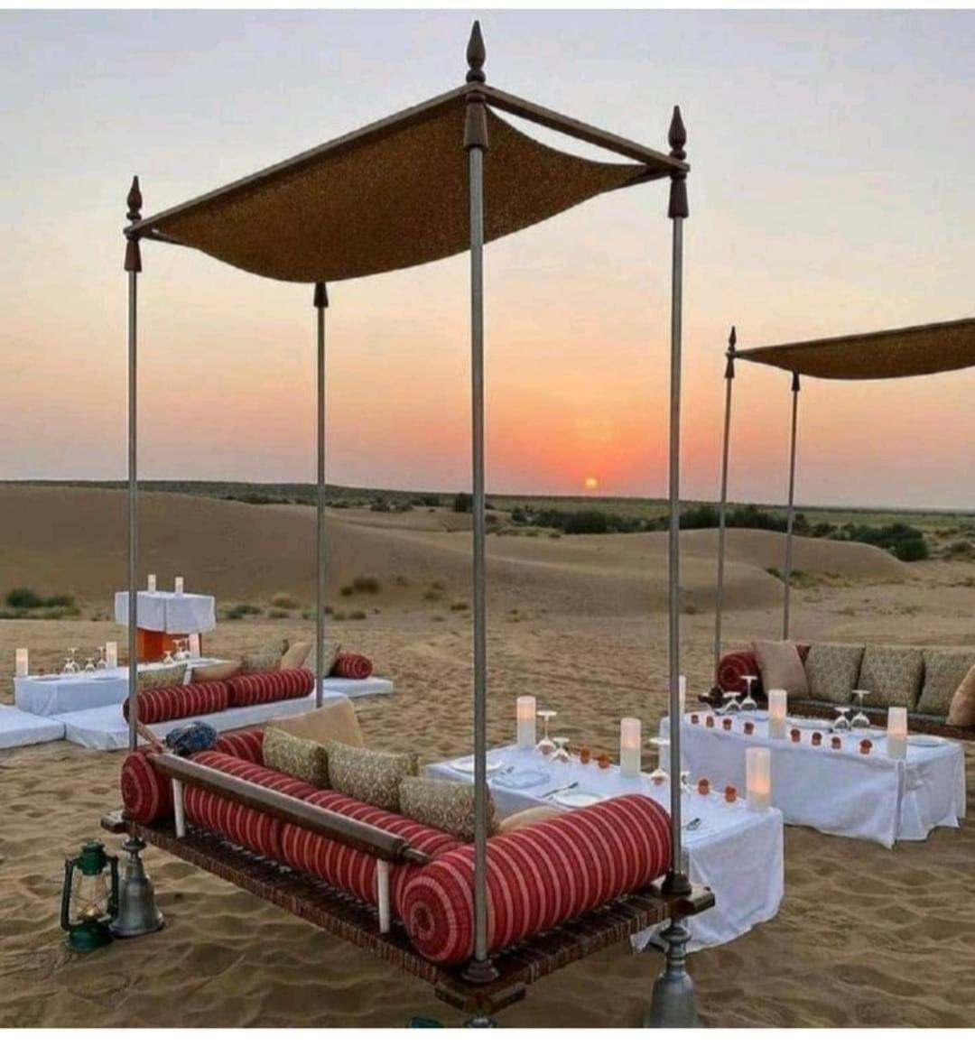 فندق Golden Rose Heritage Desert Safari Camp جيلسامر المظهر الخارجي الصورة